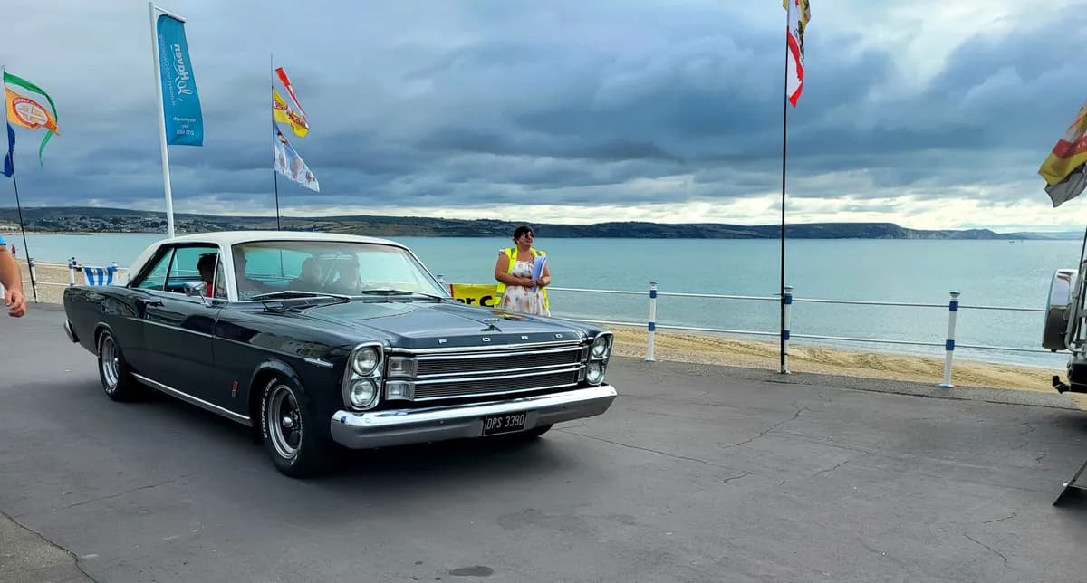 Black Ford at the show